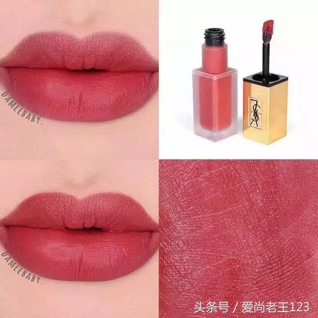 夏天适合的口红颜色圣罗兰,皮肤很黑又黄适合什么口红夏天