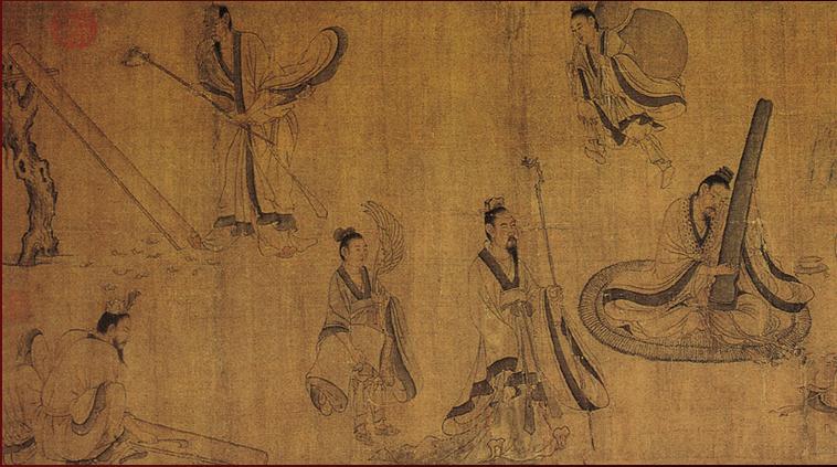 中国历代绘画鉴赏,中国绘画史上第一幅真正的山水画