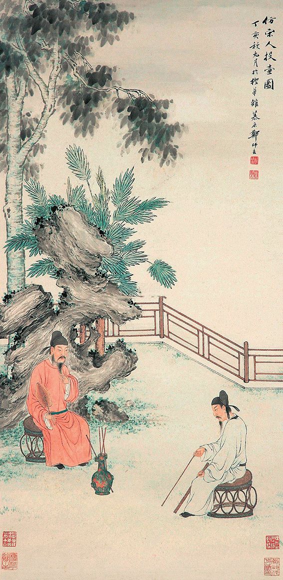 玩投壶游戏,古代投壶游戏