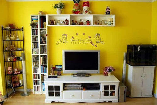 小户型2米7宽电视背景墙设计,小户型中式电视背景墙效果图