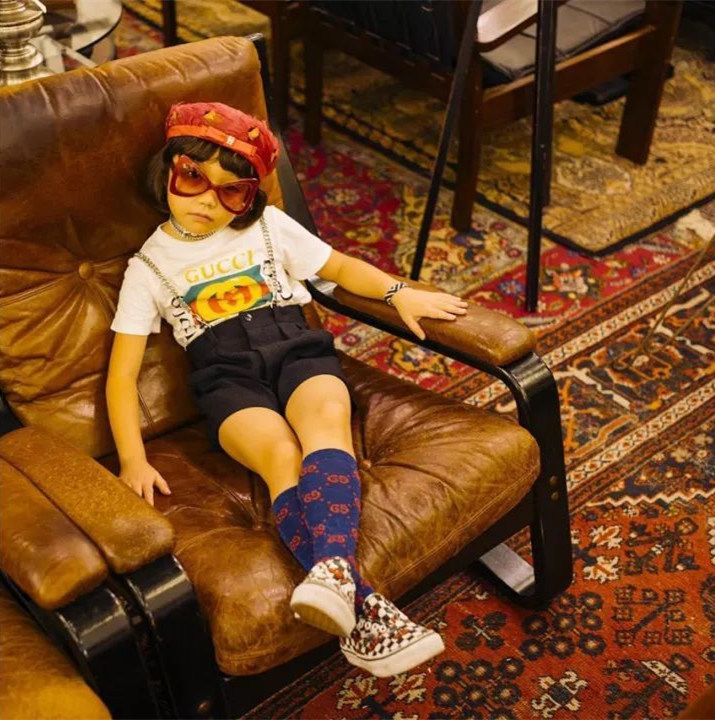 明星的孩子穿女装,明星的小孩穿搭