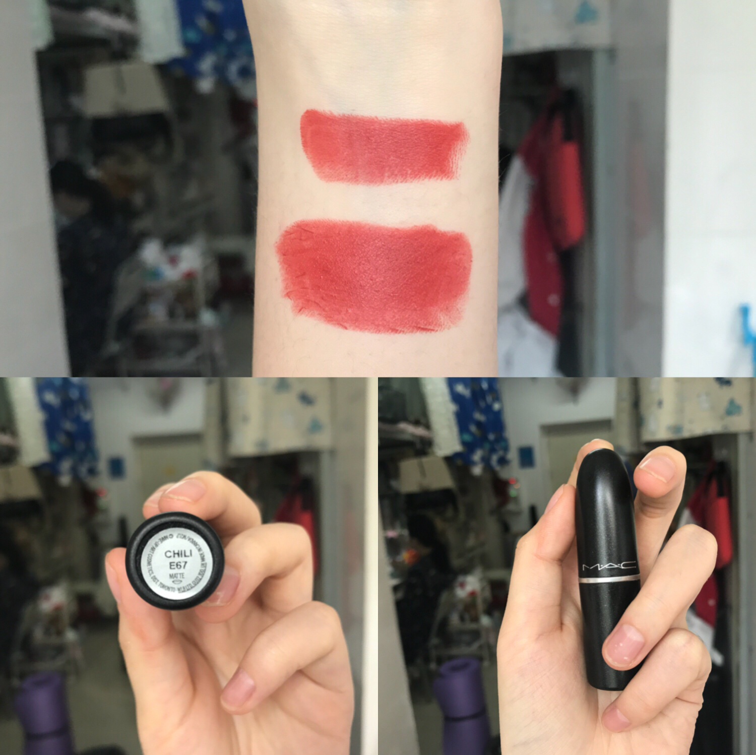 各大博主的口红试色与推荐,今日份粉色口红上线