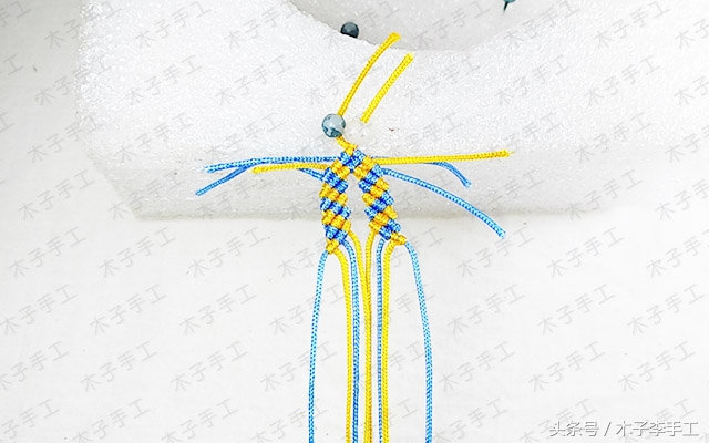 小爱心手链编织视频,女生红绳手链编辑教程