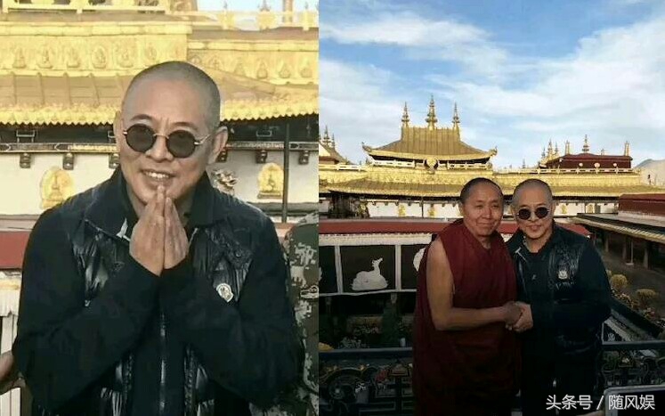 56岁的李连杰近照疯传苍老如80岁,55岁李连杰变化太大