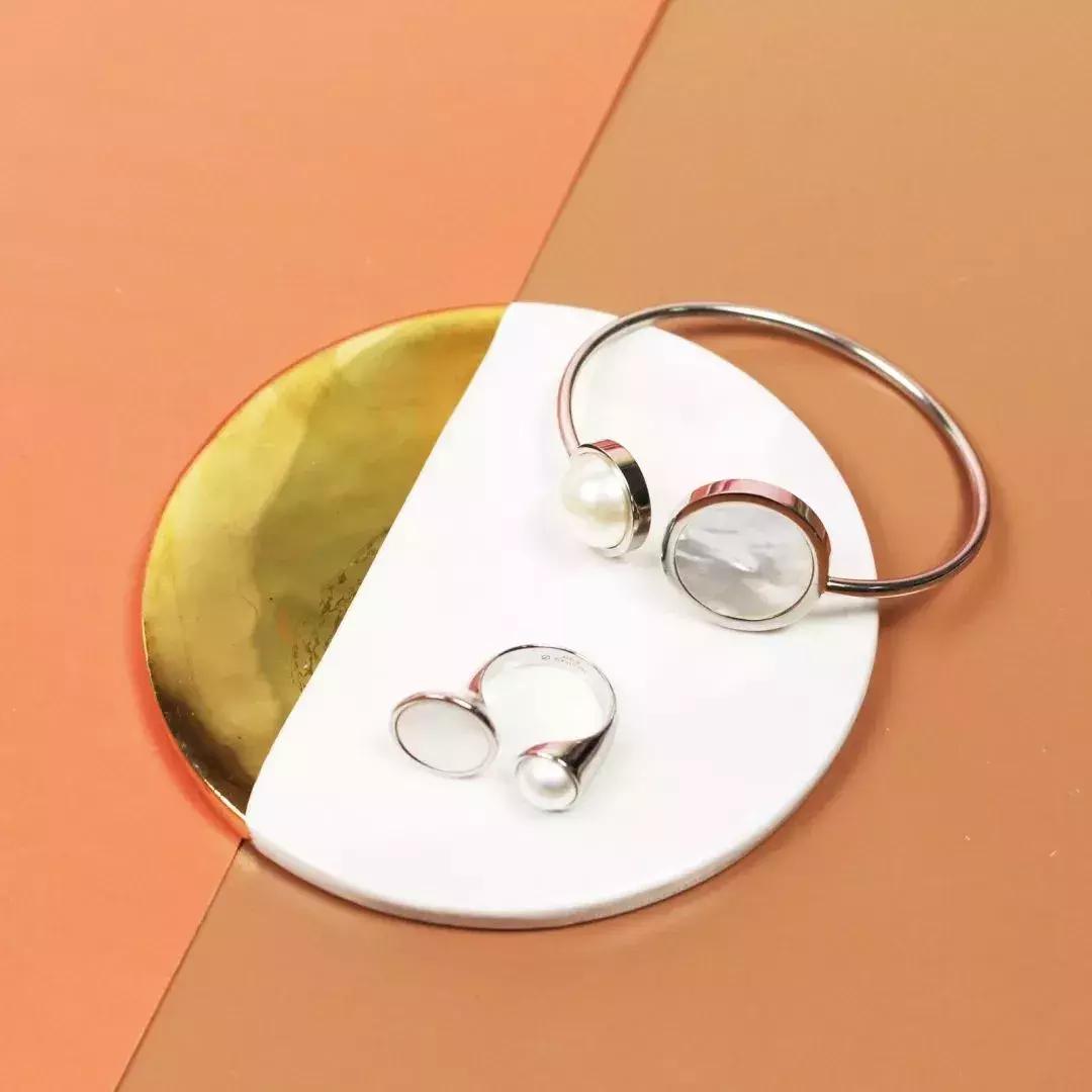 戒指推荐小众手控,粗短的手型适合的戒指