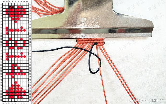 编织达人教你做5201314情侣字板手链，超详细