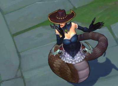 英雄联盟lol魔蛇之拥卡西奥佩娅,魔蛇之拥卡西奥佩娅特效