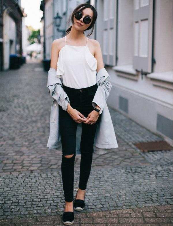 雪纺衫配什么裤子更好看,雪纺衫应该搭配什么裤子