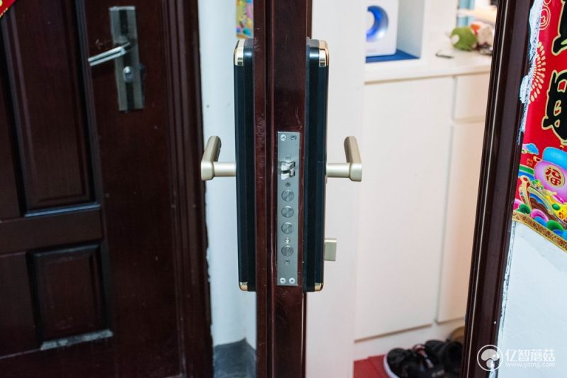 一步到位智能锁,青松沃德指纹锁nfc