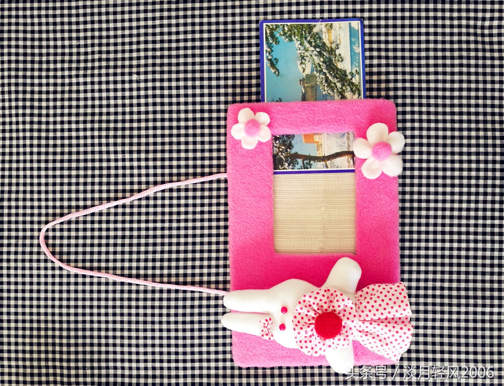 中秋节布艺相框怎么做,三年级布艺相框制作视频