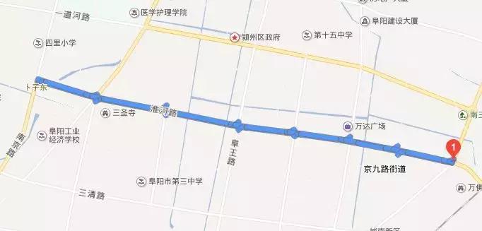 阜阳最新规划步行街,阜阳最长的主干道