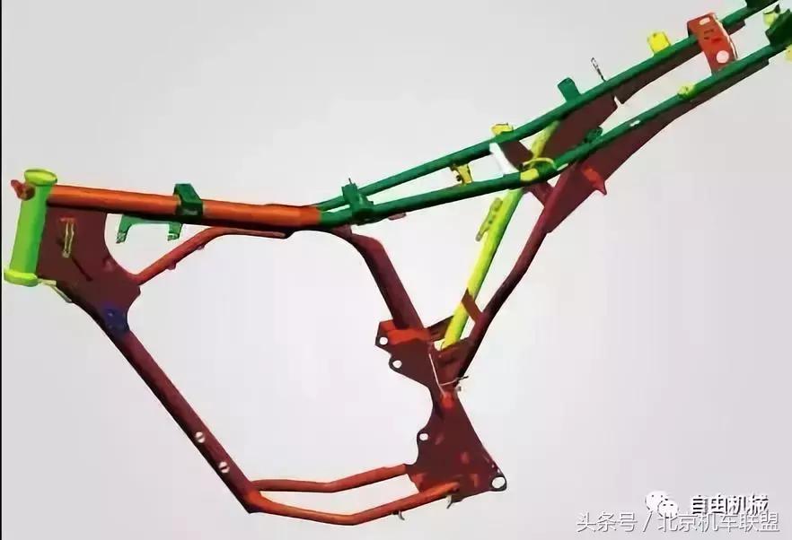 摩托车车架和电动车车架区别,摩托车干货视频
