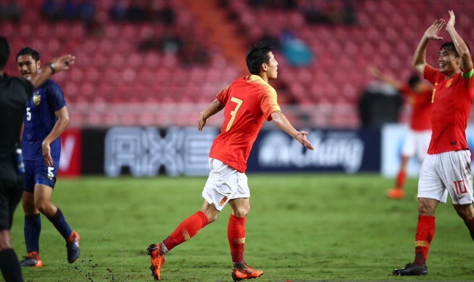 中国惨败泰国足球阵容,中国足球对泰国足球是哪天