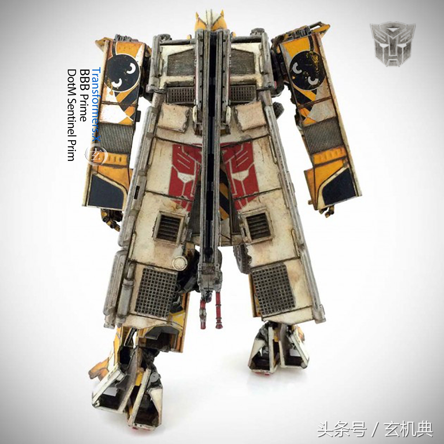 变形金刚领袖级擎天柱变形视频,变形金刚领袖之证重装者擎天柱
