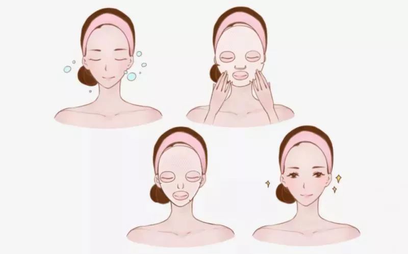每天二次补水面膜,每天敷面膜女人