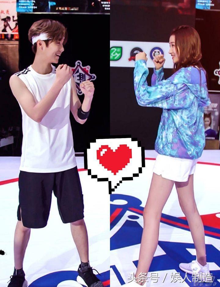 关晓彤鹿晗打球视频,关晓彤跳舞秀恩爱