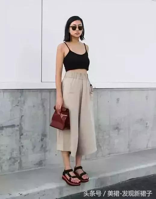 夏天穿什么裤子凉快不显腿粗,好穿的裤子推荐不显腿型夏天
