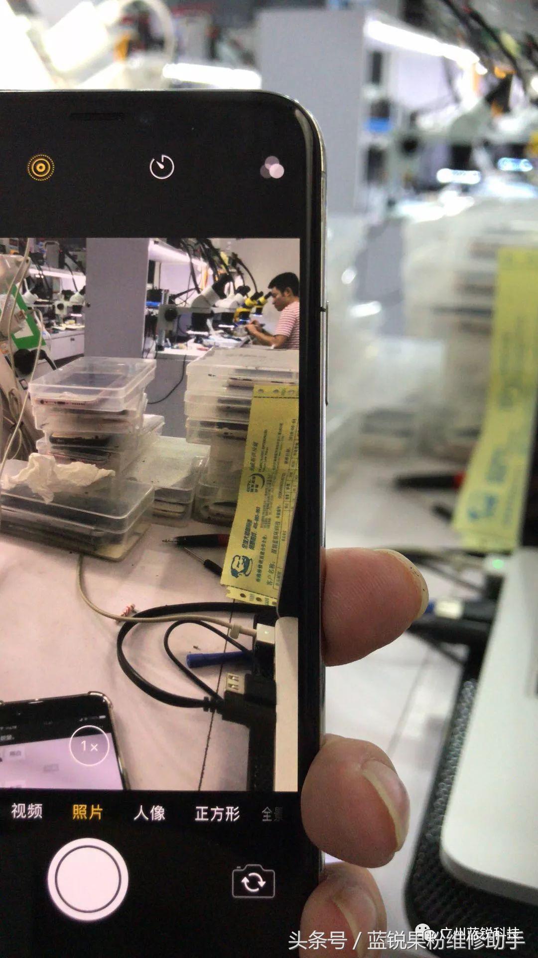 iphonex掉电容修复,iphonex主板电源短路维修