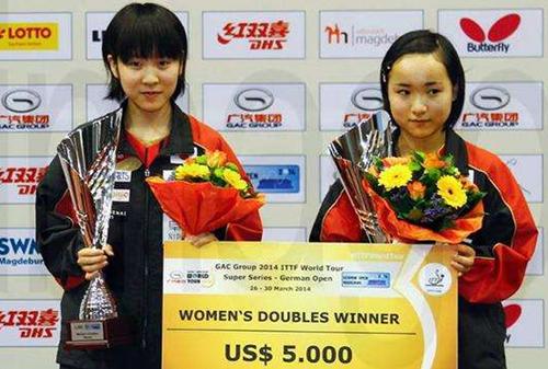 日本女乒姐妹,混双16强日乒伊藤美诚石川佳纯