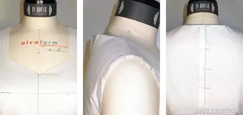 衣服领子是高弹松紧带怎么修改,衣服方领口太宽露肩带怎么改