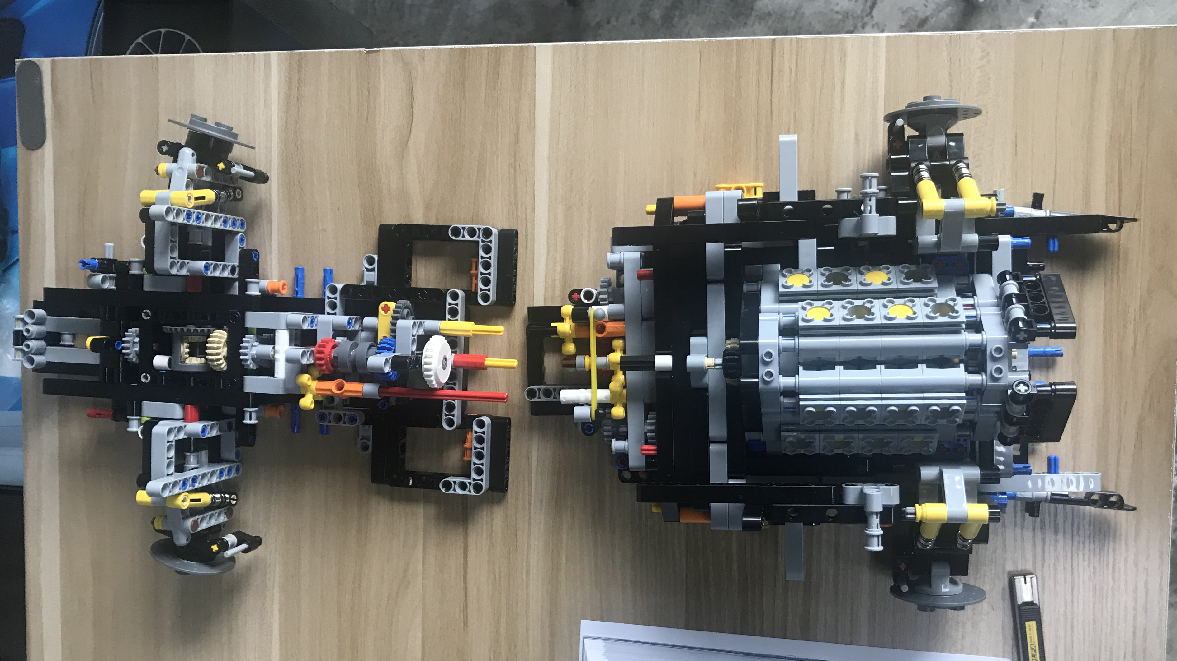 乐高911和布加迪,布加迪chiron911turbo