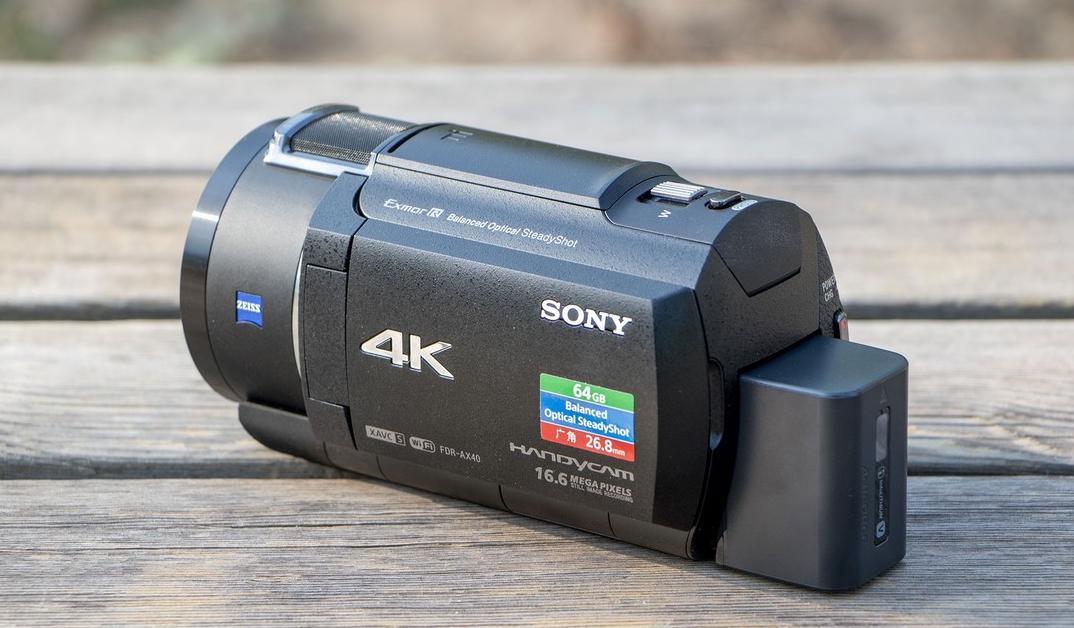 索尼fdr-ax40设置在哪里,索尼dv摄像机4k拍视频