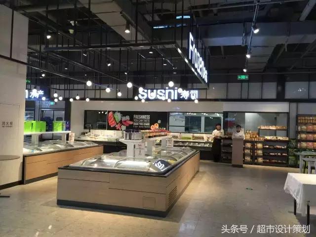 零售区设计效果图,让人惊艳的超市设计