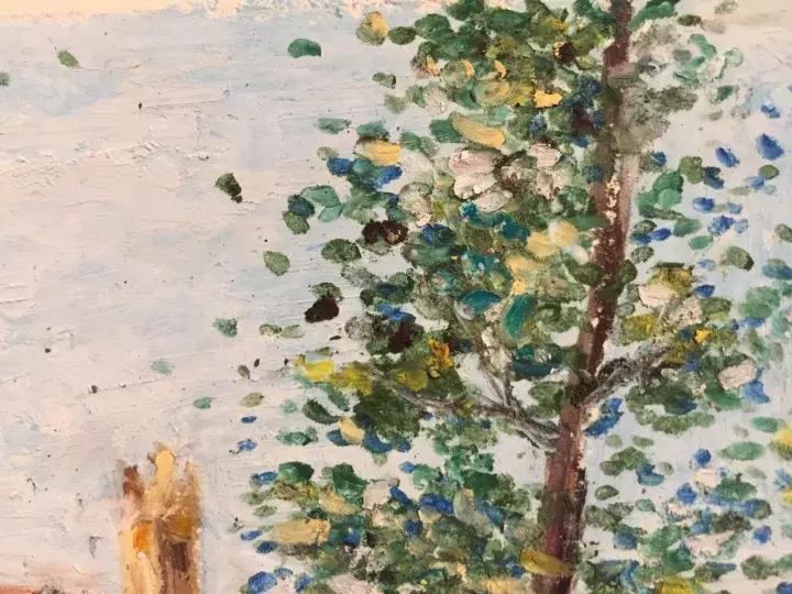 三分钟，教你用油画棒画一幅绝美风景画！