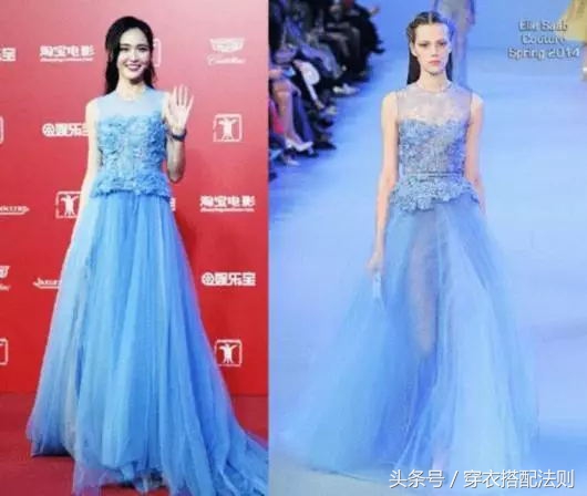 唐艺昕杨幂宝格丽珠宝,杨幂穿山寨服装