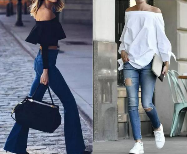 微胖穿一字肩好看吗,微胖女怎么穿一字肩