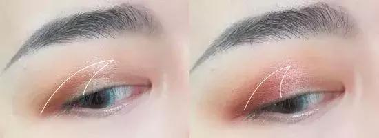 眼影画法新手易学日常妆,新手眼影画法教程日常妆