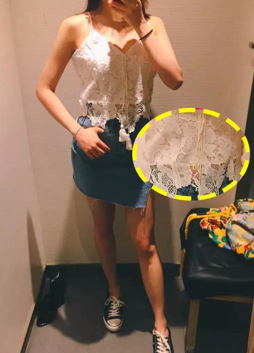 平价衣服微胖店推荐,试衣间平价衣服