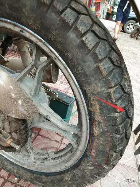 真空胎维修,开口胎改真空胎