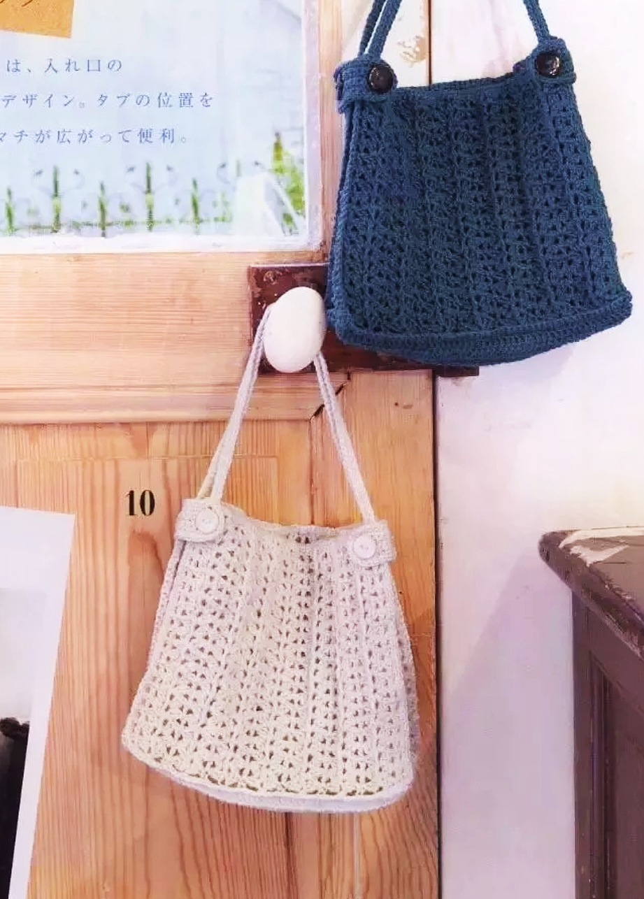 百搭时尚女士毛线包包钩针编织,钩针钩今年最时尚包包视频教程