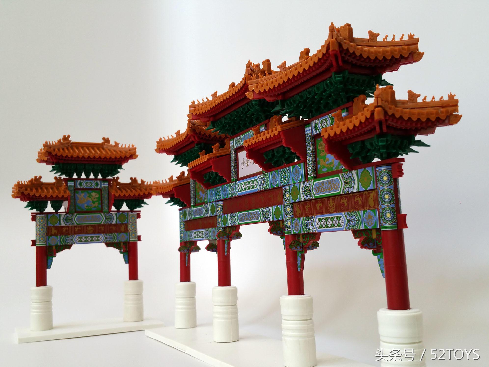 古建筑手办,中国古建筑手办