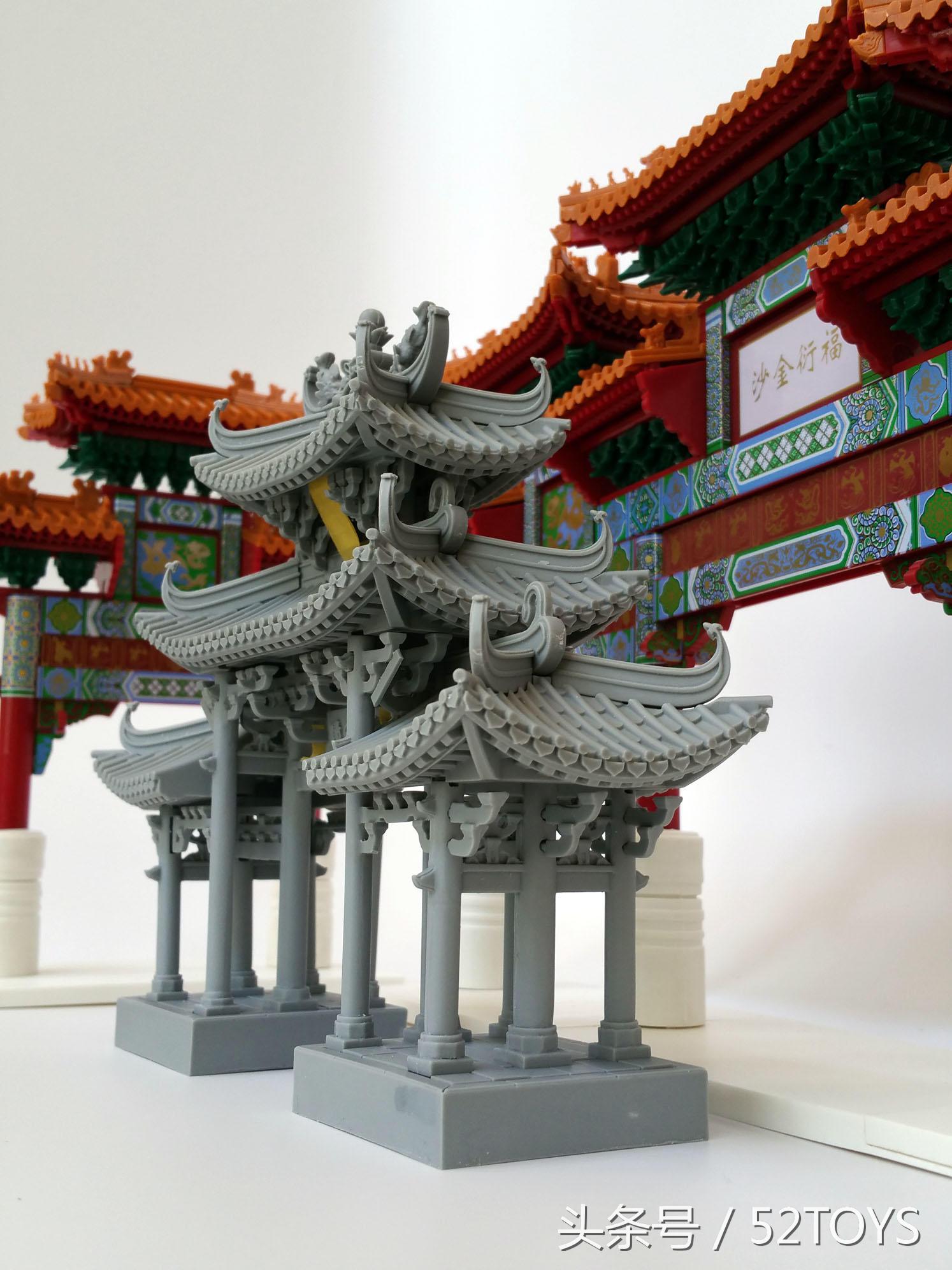 古建筑手办,中国古建筑手办