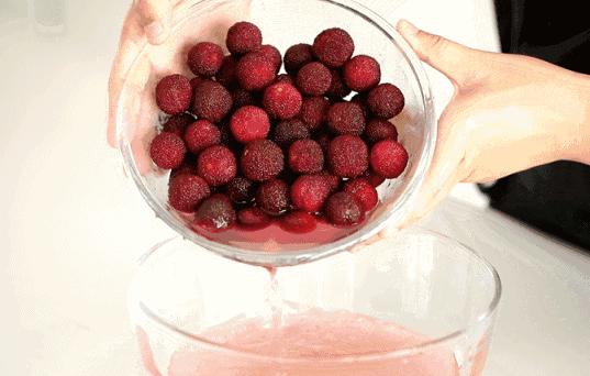 杨梅里面的虫子是怎么来的,樱桃杨梅有虫子