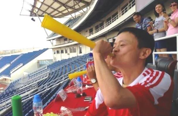 马云看世界杯精彩瞬间,2018世界杯马云