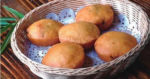 儿时的味道葱油粑粑,儿时的油粑粑