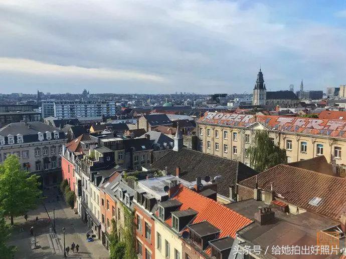 布鲁塞尔老街图,布鲁塞尔街头的美女