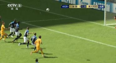 var上演欧冠首秀,乌姆蒂蒂本泽马