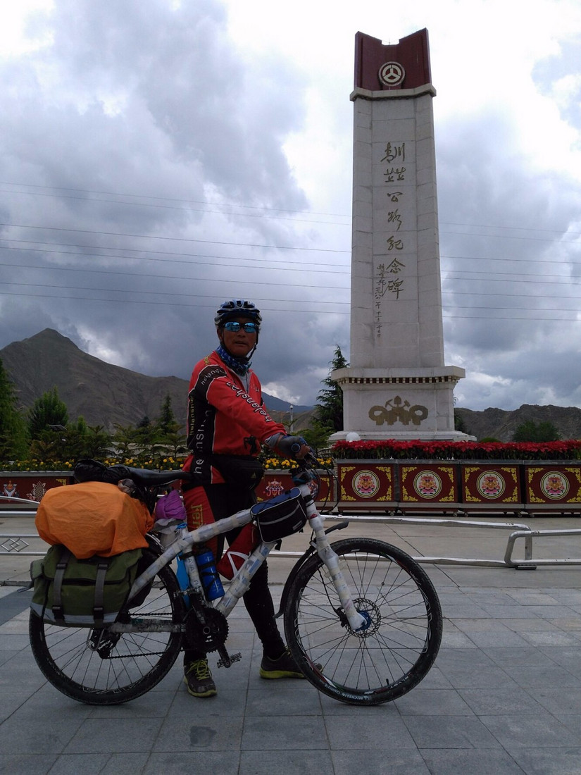 骑行西藏再见拉萨,骑行西藏游览拉萨八廓街