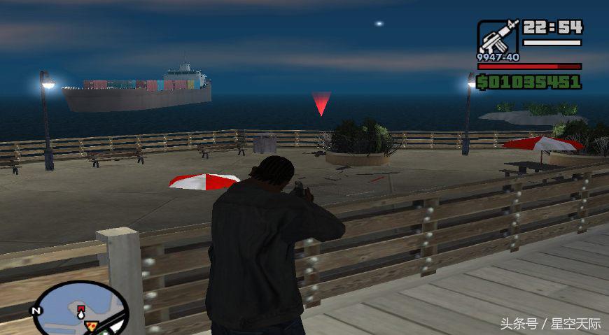 圣安地列斯开局隐藏武器,圣安地列斯大坑任务