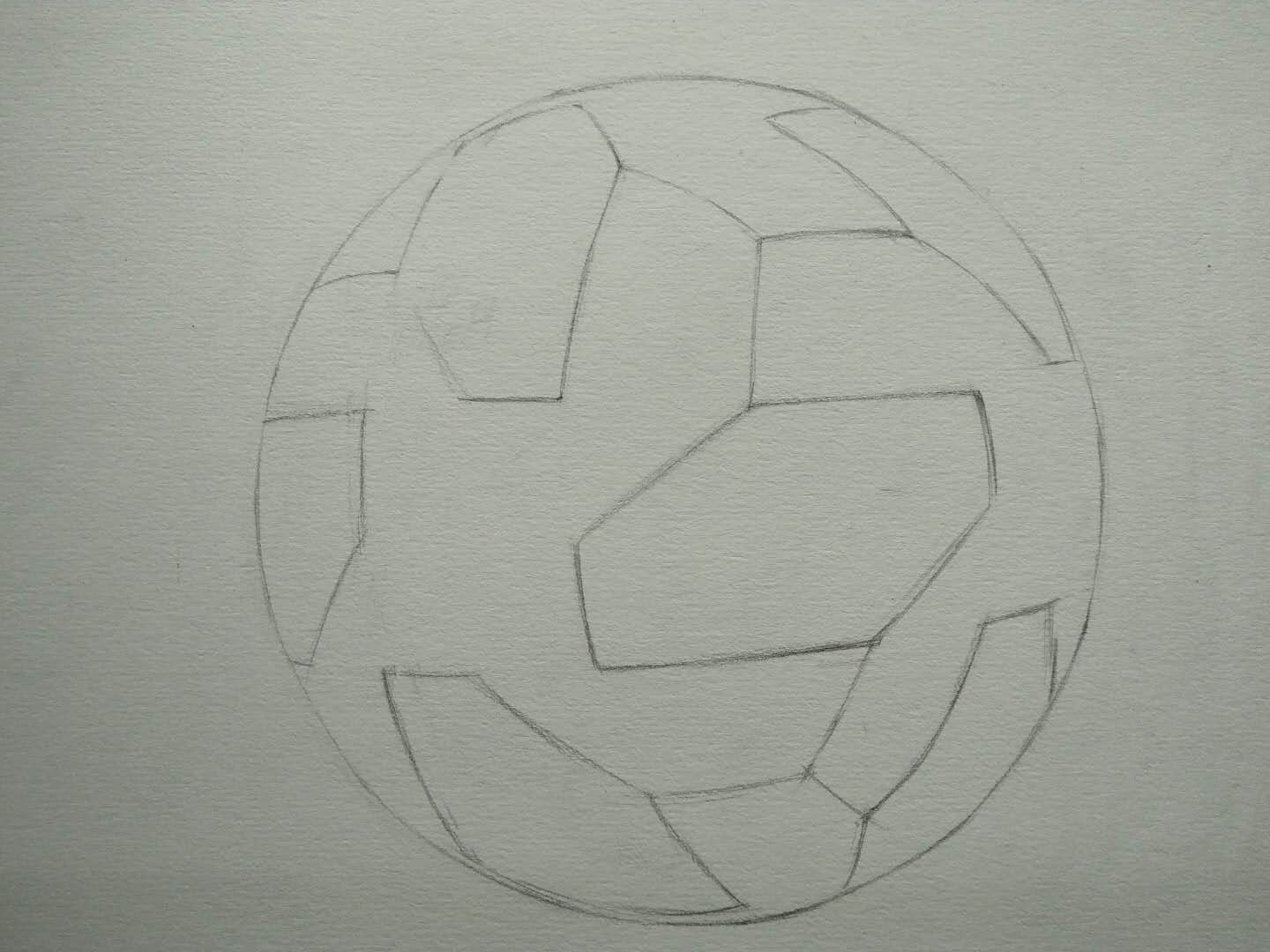 彩铅画花卉作品比赛教程,足球彩铅