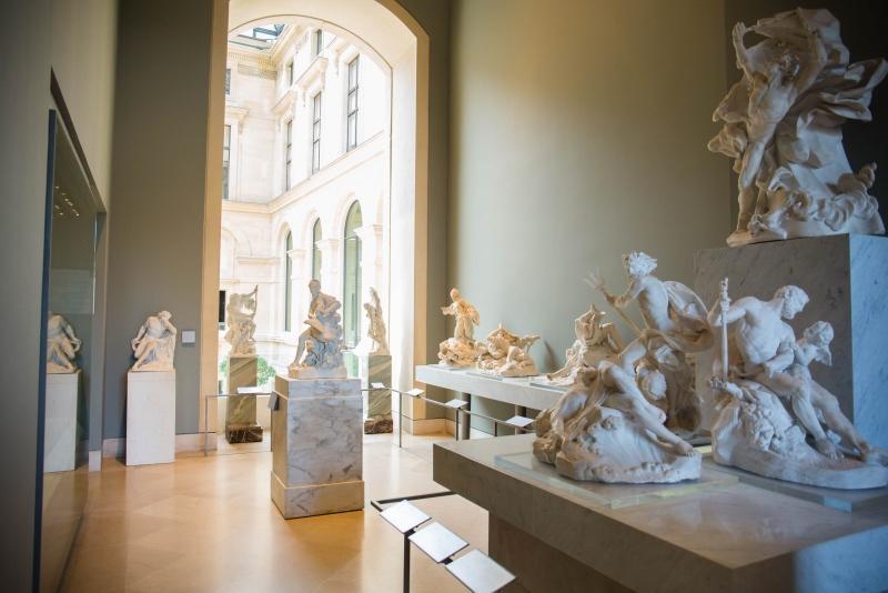 欧洲人像雕塑过程视频,欧洲人物雕像面部