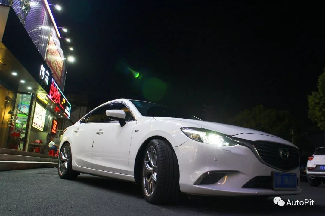 马自达阿特兹原车轮毂,马自达阿特兹纯进口改装