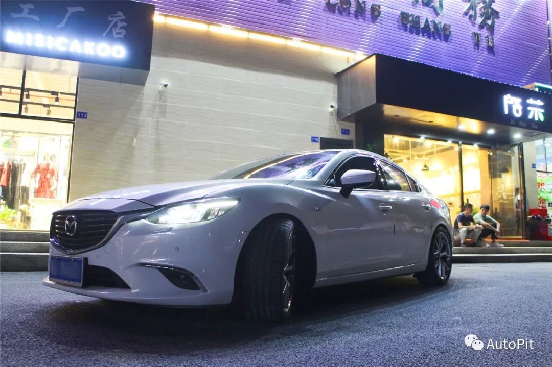 马自达阿特兹原车轮毂,马自达阿特兹纯进口改装