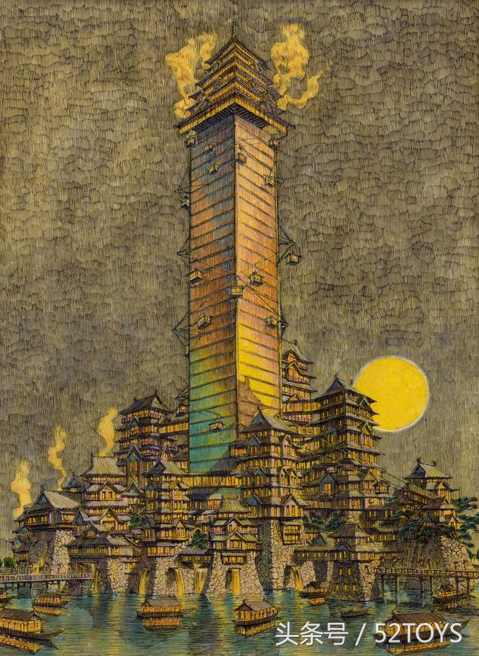 日本经典美术作品,日本山上的美术作品欣赏