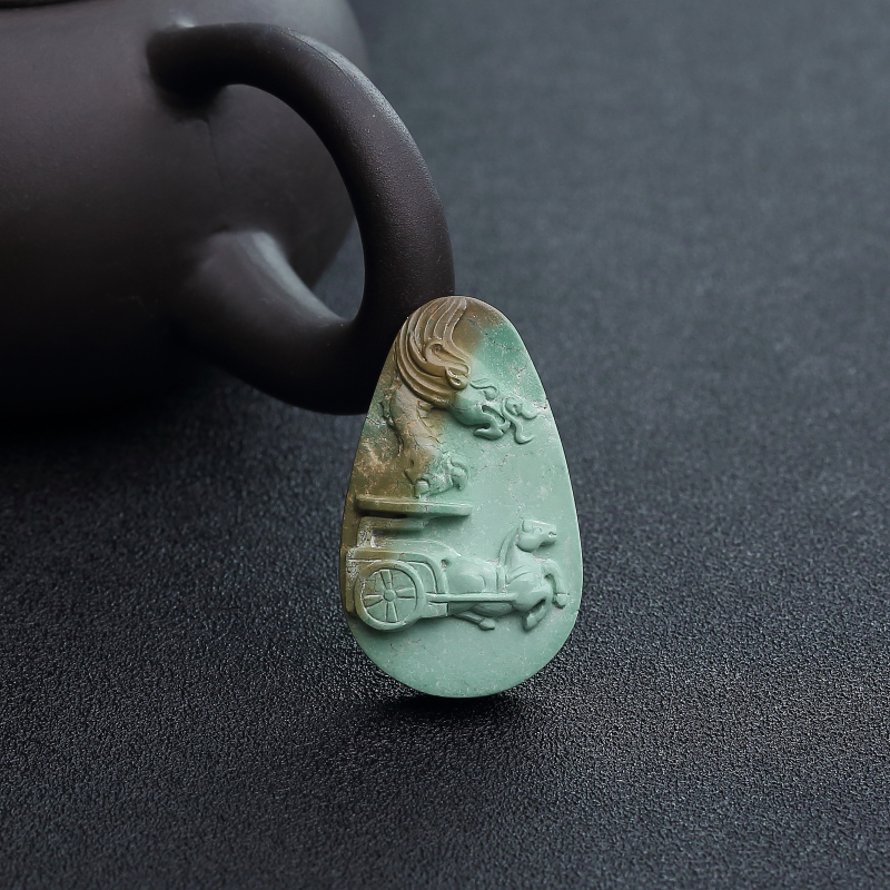 真正的绿松石原矿图,真正的绿松石毛料