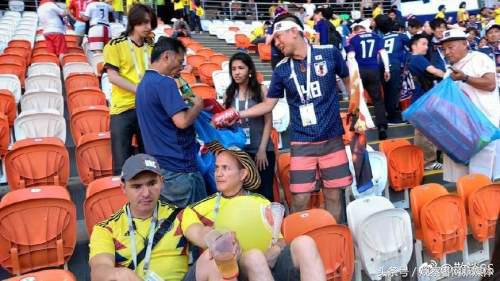 日本人世界杯捡垃圾日本人评价,日本人世界杯捡垃圾后续